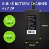 Qoltec 50760 Įkroviklis elektrinių dviračių akumuliatoriams 36V | 42V | 2A | 5,5*2,1