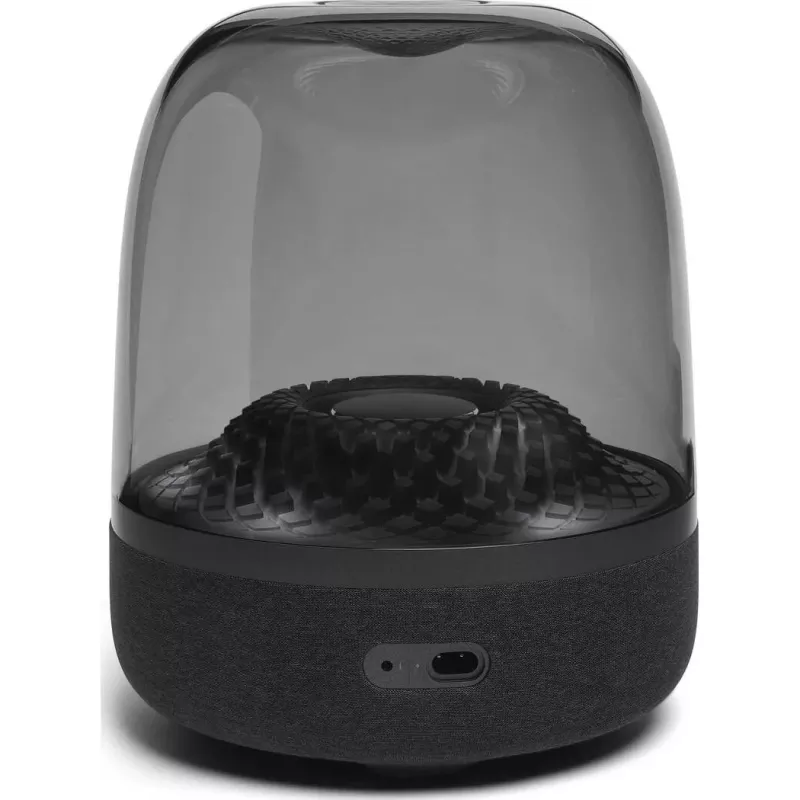 Belaidis garsiakalbis Harman/Kardon Aura Studio 4 — 100 W, 3 tvarkyklės, 45–20000 Hz, juoda/permatoma