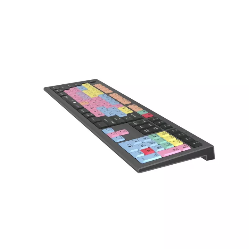 Logickeyboard ASTRA 2 USB QWERTZ klaviatūra juoda, pilno dydžio, 104 klavišai