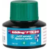 Pildymo rašalas markeriui Edding FTK 25 Žalia 25 ml, tinka Edding 380/383