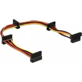 Vidinis maitinimo kabelis DeLOCK 60141 0.4 m SATA 15-pin kištukas