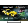 Blaupunkt QLED televizorius 55QBG6000S 55 colių Smart TV Google TV juodas