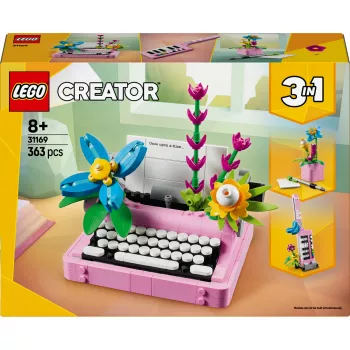 LEGO CREATOR 3in1 31169 Gėlių rašomoji mašinėlė