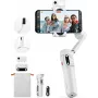Gimbal išmaniajam telefonui Hohem iSteady V3 AI Kit — baltas, modelis HPG-V3 W