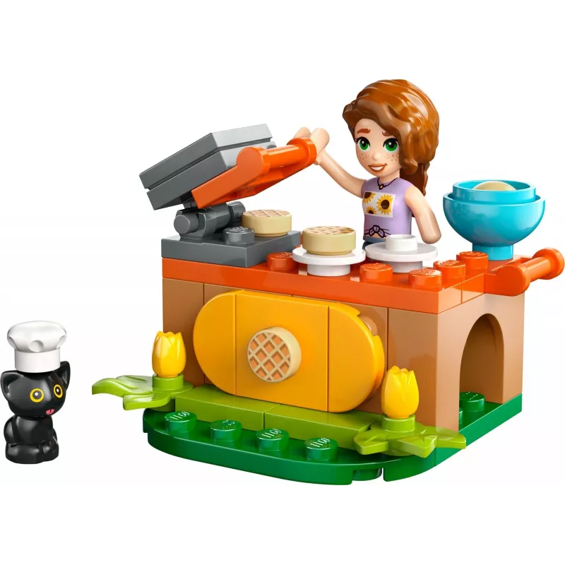 Konstruktorius LEGO Friends 30696 Rudeninio vaflių stendo rinkinys, mažas statinys, minifigūrėlės