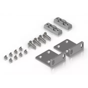 Montavimo komplektas Ubiquiti UACC-Rack-Ear-1U Pilka Cinkuotas plienas