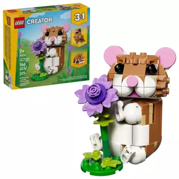 LEGO Creator 3in1 31376 Mielas žiurkėnas su gėle