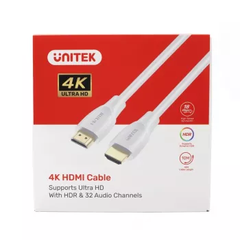 HDMI 2.0 laidas 4K 60Hz baltas 3m; C11090AWH03-3M