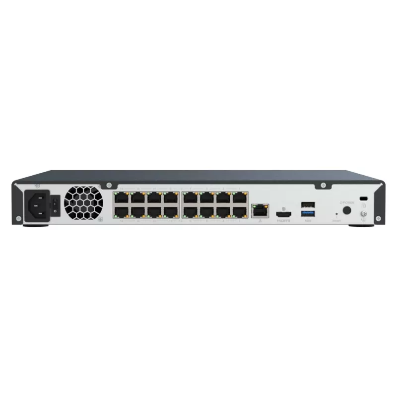 QNAP TVR-AI200-16CH-16P 16 kanalų išmanusis PoE+ NVR registratorius
