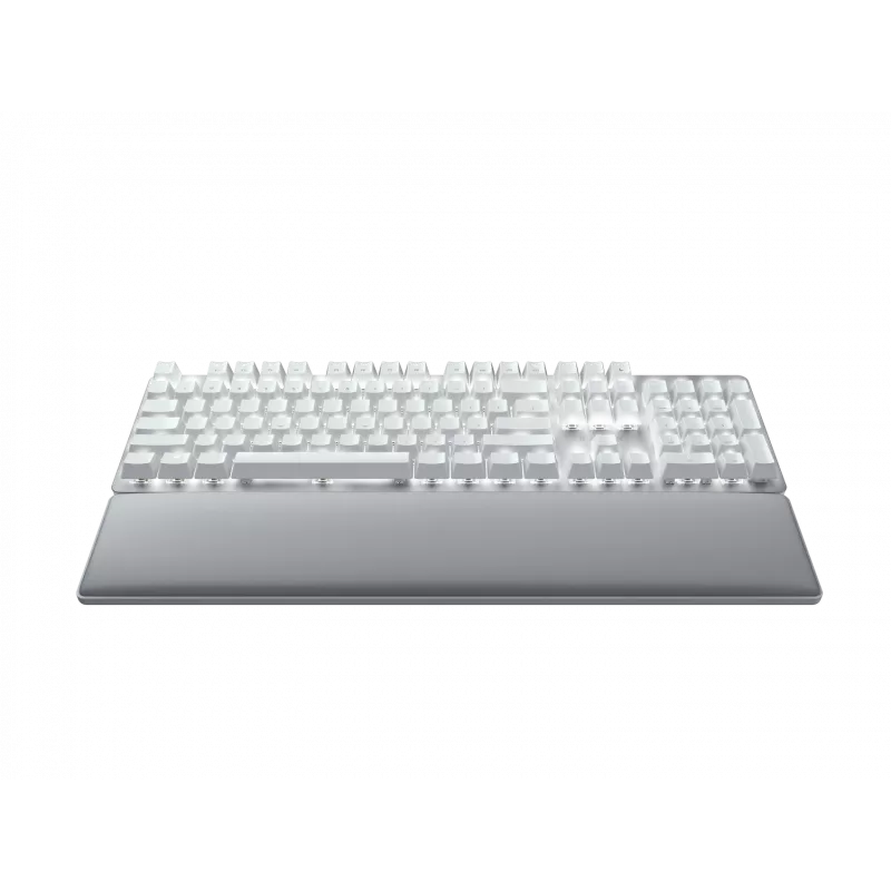 Razer Pro Type Ultra klaviatūra Office USB RF Wireless Bluetooth QWERTY US English sidabrinė balta