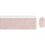 Logitech belaidis klaviatūros ir pelės rinkinys MK470 - belaidis - 2,4 GHz - QWERTY - rožinis (920-011314)