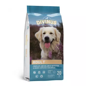 Sausas šunų ėdalas DIVINUS Adult 20 kg – paukštiena, 23% baltymų