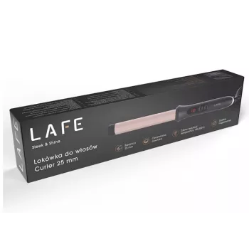 Garbanojimo žnyplės LAFE Sleek & Shine Curler 25 mm LAFLKA47571 – 25 mm statinė, elektrinės garbanojimo žnyplės