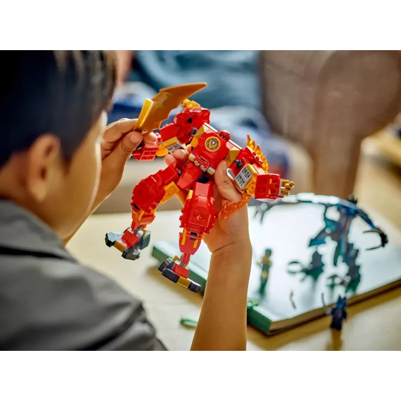 LEGO NINJAGO rinkinys 71808 – 322 detalės, 4 minifigūrėlės, aukštis 160 mm, nuo 7 metų