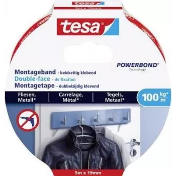 Montavimo juosta Tesa 77747-00000 0,19 m balta 5 mm