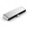 Satechi Aliumininis USB-C Hub skirtas iPad Pro sidabrinis