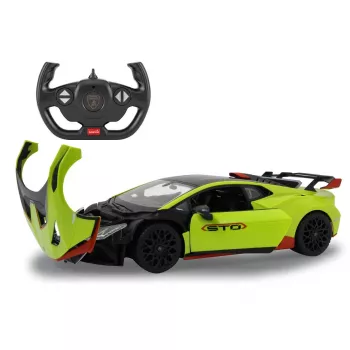 Sportinis automobilis Jamara Lamborghini Huracán STO su elektriniu varikliu, 1:14