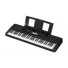 Klaviatūra YAMAHA PSR-E383 – 61 klavišų nešiojama MIDI klaviatūra su LCD ekranu, USB, įmontuotais garsiakalbiais, maitinama baterijomis (6), juoda