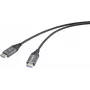 SpeaKa Professional HDMI šviesolaidinis kabelis HDMI-A kištukas – kištukas 10 m juodas (SP-12842660)