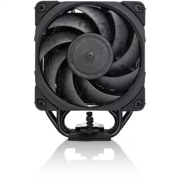 Oro aušintuvas Noctua NH-U12A CHROMAX.BLACK – 120 mm dvigubas ventiliatorius, 158 mm aukštis, suderinamas su LGA 1200, 2000 RPM maks.