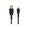 BELKIN PVC USB kabelis USB-A – Lightning, 1 m, juodas