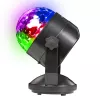 LED disko šviesos rutulys DENVER LDB-319 – kompaktiškas LED vakarėlių apšvietimas