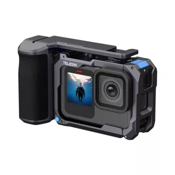 Telesin StreetGrip rinkinys GoPro Hero 9–13 su narveliu, rankenomis ir priedais