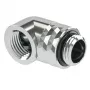 Barrow Adapter TDWT90-V2.5 S — sukamasis G1/4 colio išorinis sriegis į G1/4 colio vidinį sriegį, sidabrinis