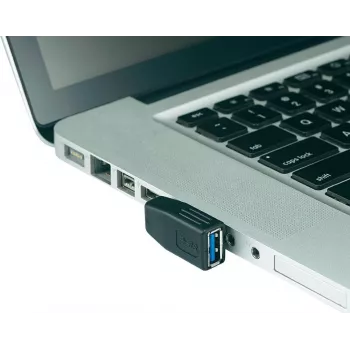 USB 3.0 stačiakampis adapteris Renkforce 29039C104R A-kištukas į A-lizdą 90°