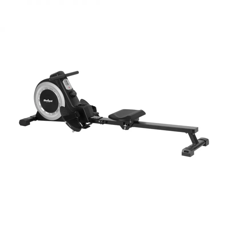 Irklavimo treniruoklis Rebel RBA-1005 magnetinis pasipriešinimas, 16 lygių, sulankstomas, max vartotojo svoris 120 kg