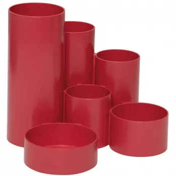 MAULtubo Recycling raudonas pieštukų indas 12 vnt. (4115625)