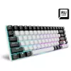 Sharkoon SKILLER SGK50 S3 klaviatūra mechaninė gaming USB QWERTY rusiška balta