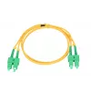 Patchcord Extralink SC/APC–SC/APC vienmodis dupleksas G.652D 3 mm, 3 m