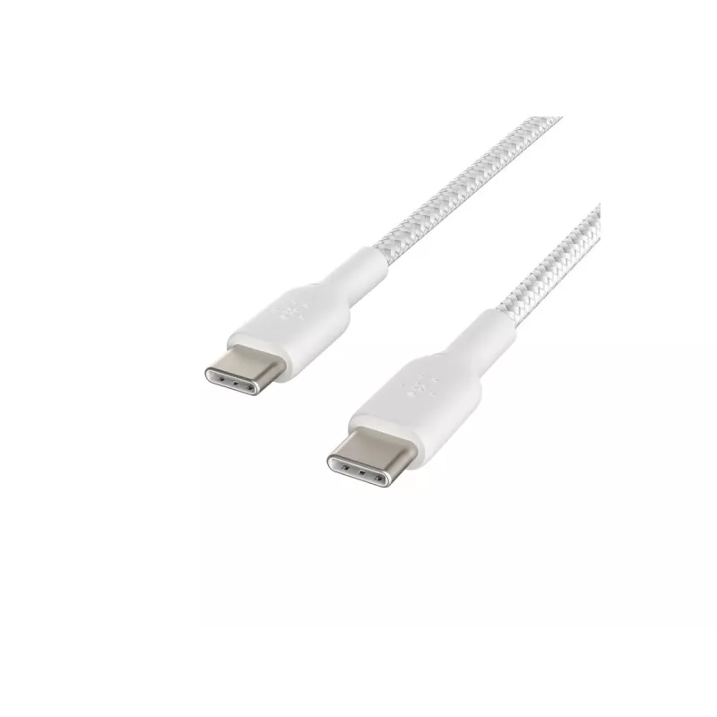 USB-C laidas Belkin BoostCharge 2 m, USB-C, baltas