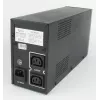 Gembird UPS-PC-652A nepertraukiamo maitinimo šaltinis (UPS) Line-Interactive 0,65 kVA 390 W 3 AC lizdai