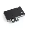 Vandens blokas BitsPower Classic VGA BP-VG3070FE — 125×171.4×28.4 mm, 3 kontaktų RGB, juodas/sidabrinis/permatomas