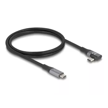 USB-C kabelis DeLOCK 81131 1 m USB-C juodas 40 Gbit/s