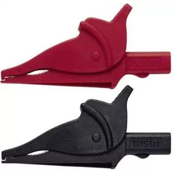 testo Crocodile Clip Set – Saugūs krokodilo spaustukai (0590 0008)
