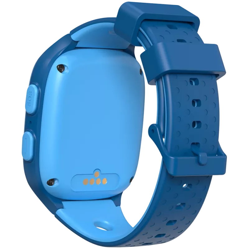 Vaikų išmanusis laikrodis Canyon Kids Watch ZEFIR KW-49 E-SIM 4G GPS WiFi Vaizdo skambučiai Muzika Žaidimai Anglų kalbos mokymasis, Mėlyna