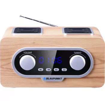 Blaupunkt PP5.2CR nešiojamas radijas su medžio imitacija