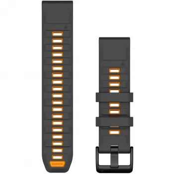 Garmin QuickFit 010-13392-05 dirželis Graphite Orange