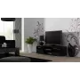 Cama TV stovas SOHO 140 juodas/juodas blizgus
