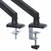 Stalo laikiklis monitoriui LED/LCD 13-27 ART UM-115 dujinė pagalba 2-6.5 kg Juodas