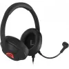 GENESIS Radon 800 ausinės, laidinės, uždengiančios ausis, USB-A, juodos