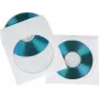 Hama CD/DVD popieriniai apsauginiai vokai, balti, 25 vnt., 1 diskui