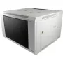 Rack spinta ALLNET SMB6612 Pilka 33 kg, serverių/tinklo korpusas, kompaktiška grindinė spinta