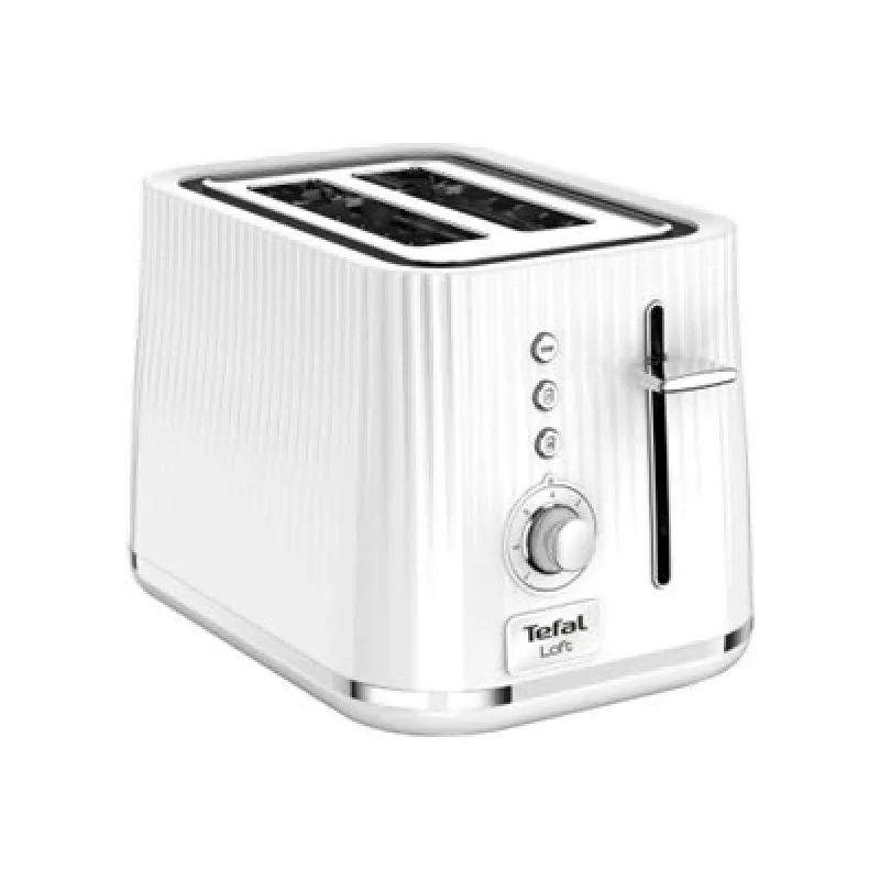 Tefal Loft TT7611 2 griežinėlių skrudintuvas, chromuotas, baltas