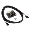 LED apšvietimo valdiklis Aqua-Computer farbwerk USB — 12 V, 2.5 A, juodas