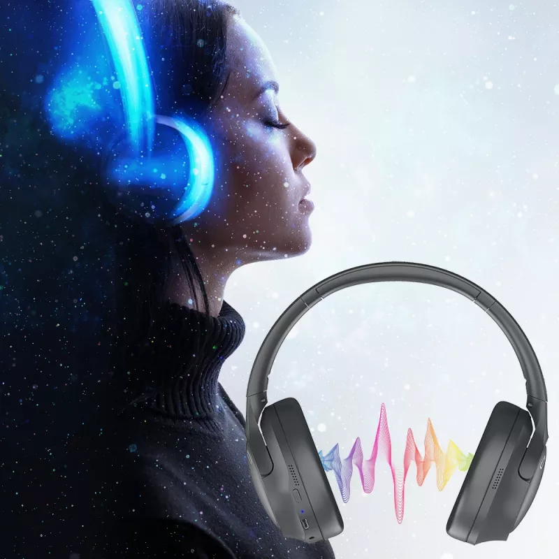 Ausinės Tellur Vibe Bluetooth Over-Ear su ANC