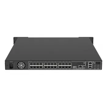 Tinklinis vaizdo registratorius AXIS S2224 Mk II, 24 kanalai, 48 kanalų atkūrimas, 7680×4320, 6 TB HDD, 256 GB SSD, RAID 0/1/10, 1U, juodas